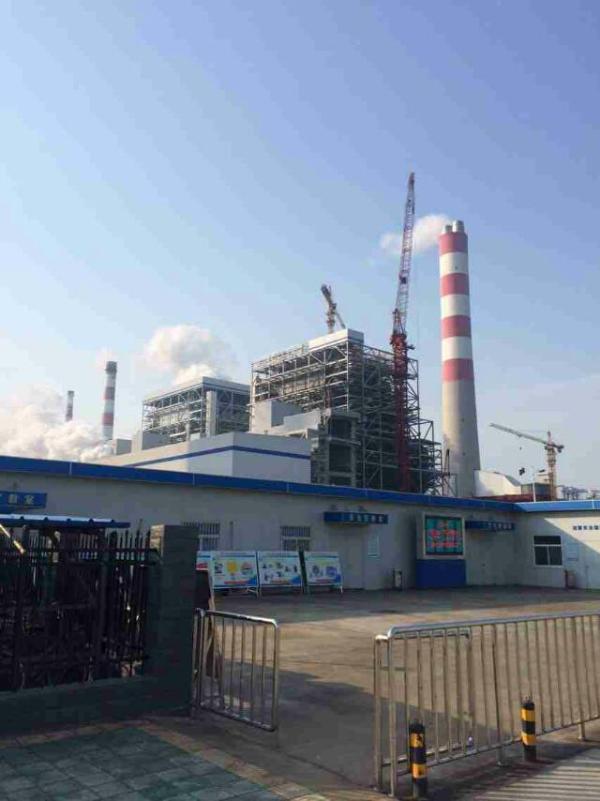 公司实际施工的安徽平圩电厂已经顺利点火