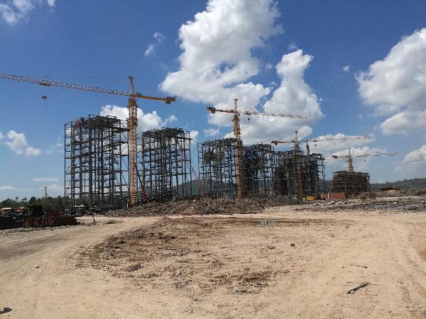 The first phase of the self-provided power plant of Indonesi