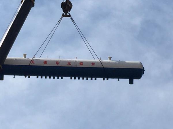 Shanxi Yicheng drum successfully put in place